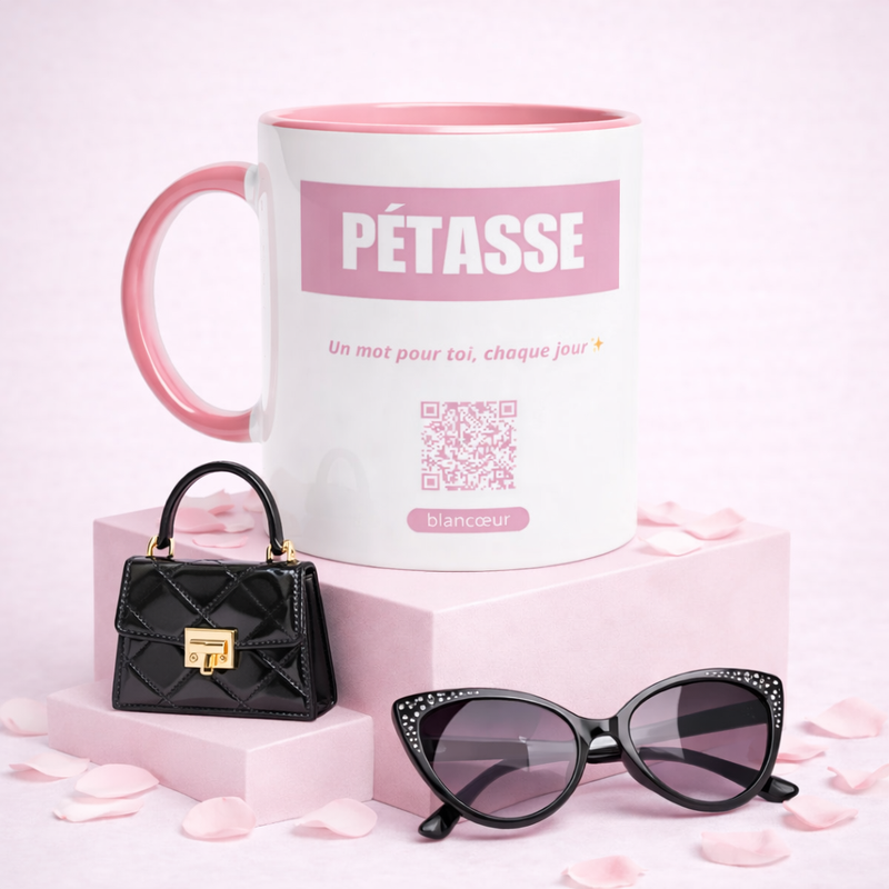 Mug Sourire -  Pétasse 🫦